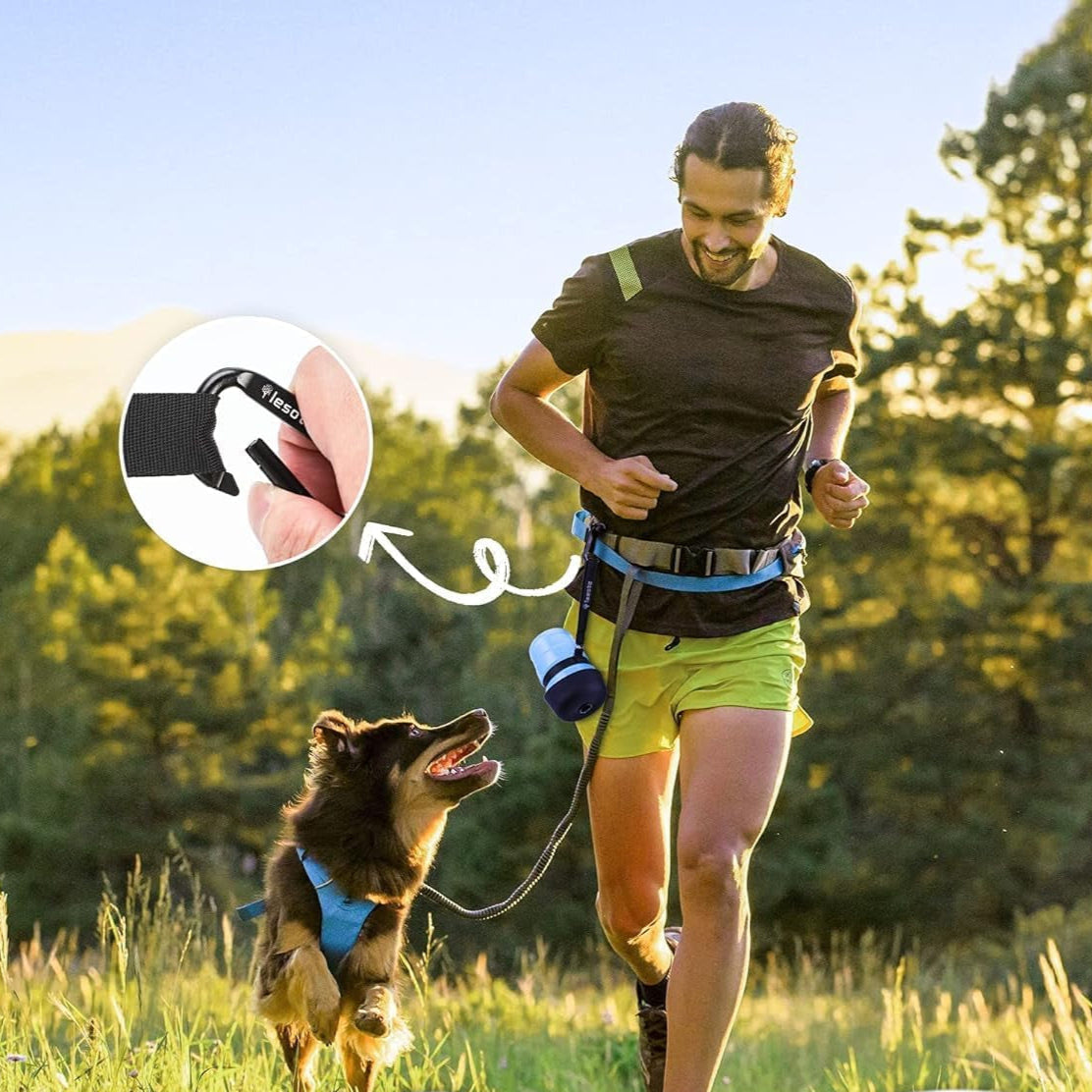 Dog Water Bottle, Portable Water Dispenser with Bowl, Leak Proof Pet Travel Squeeze Bottle, Puppy Essentials Dog Stuff Accessories for Outdoor Walking, Hiking, Camping