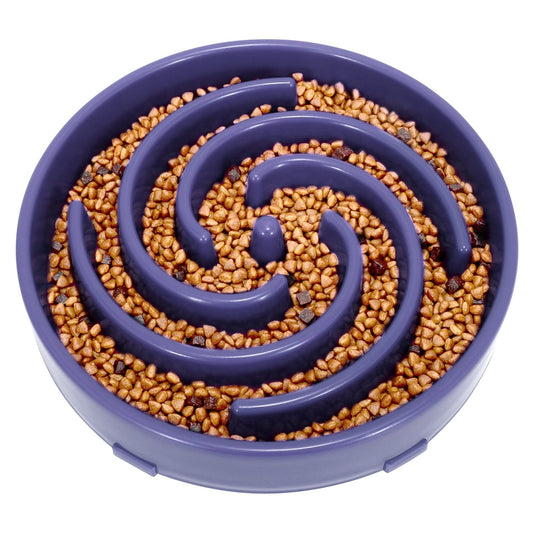 Slow Feeder Dog Bowl, Pet Food Feeding Bowl, Preventing Choking Bloat Dogs Bowl for Small Medium Large Dogs