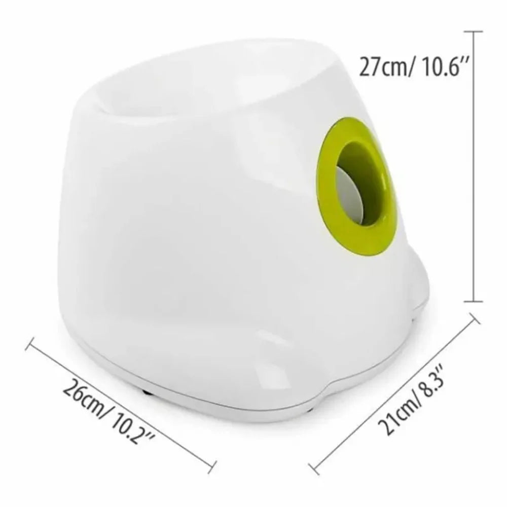 Automatic Mini Interactive with 3 Balls Transmitter Ball Throw Device Throwing Machine Tennis Launcher Ball Throwing Machine Pet Dog Toys US PLUG